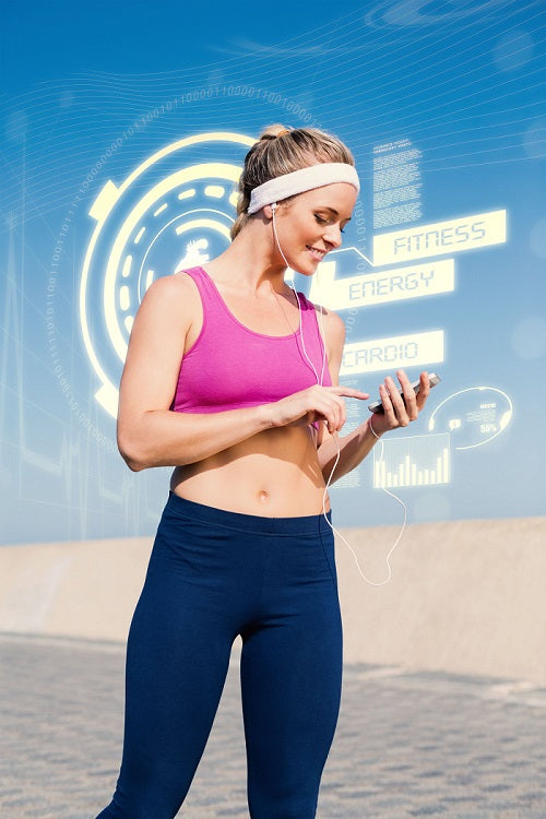 Person looking for fitness test